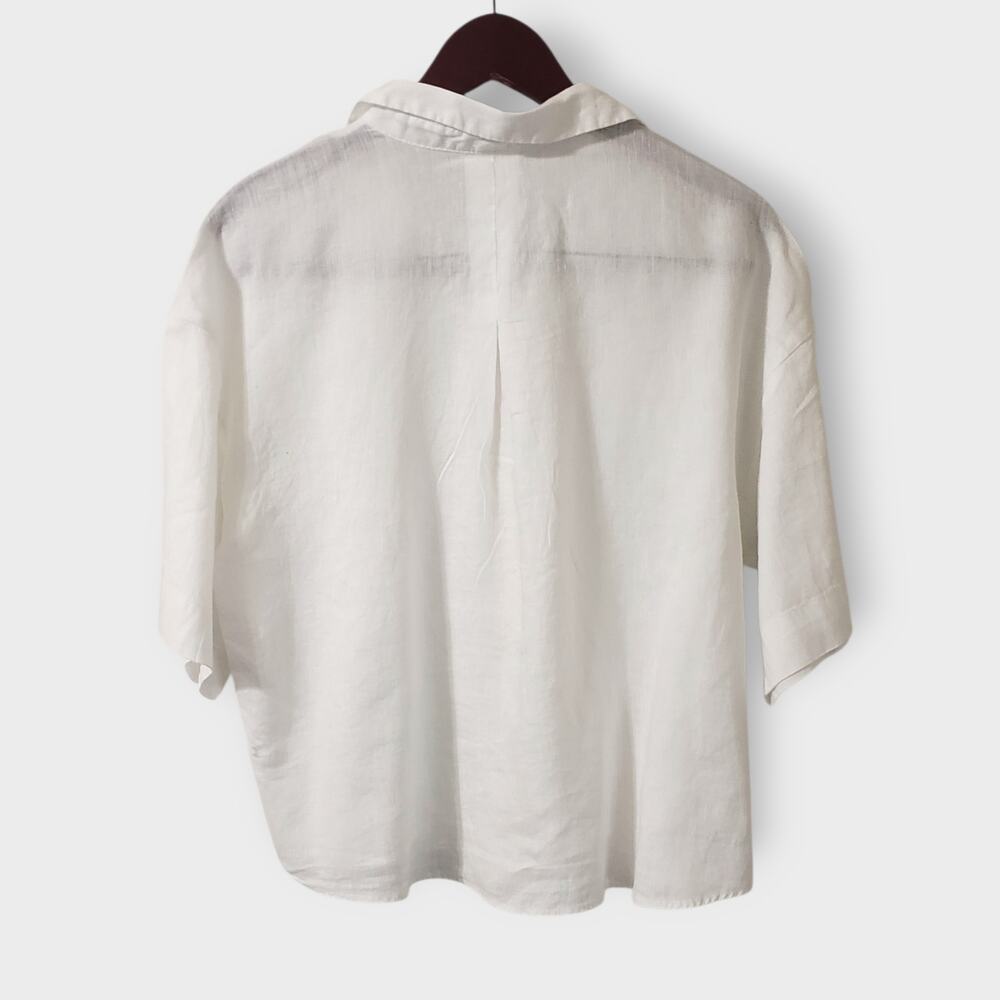 Women’s Linen Relaxed Shirt - Picture 5 of 11